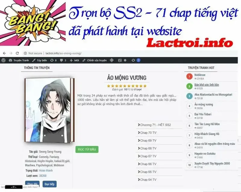 đọc truyện Ảo Mộng Vương Chương 40 ảnh 2 tại Giả Dược