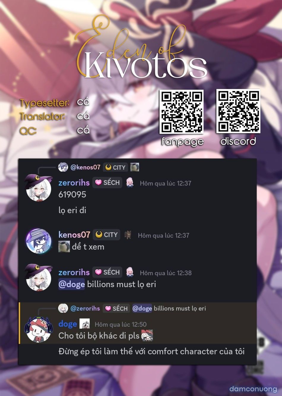 đọc truyện Arcana Dẫn Lối Cho Định Mệnh Đôi Ta Chương 0 ảnh 28 tại Thiên Thai Truyện