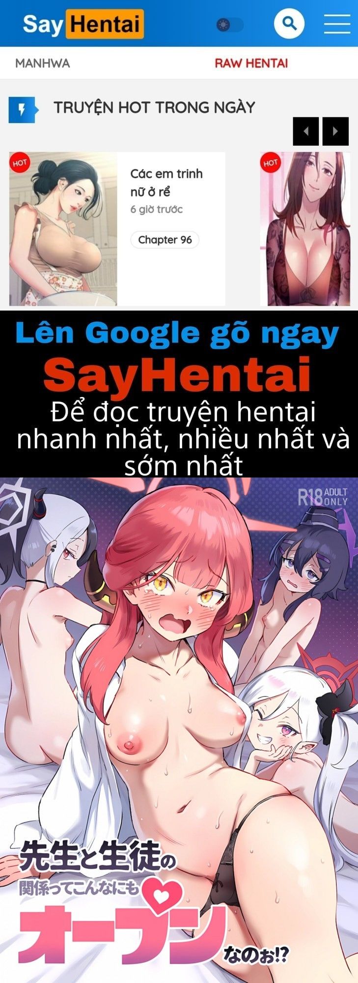 đọc truyện Are Teacher-student Relationships This Open? Oneshot ảnh 1 tại Giả Dược