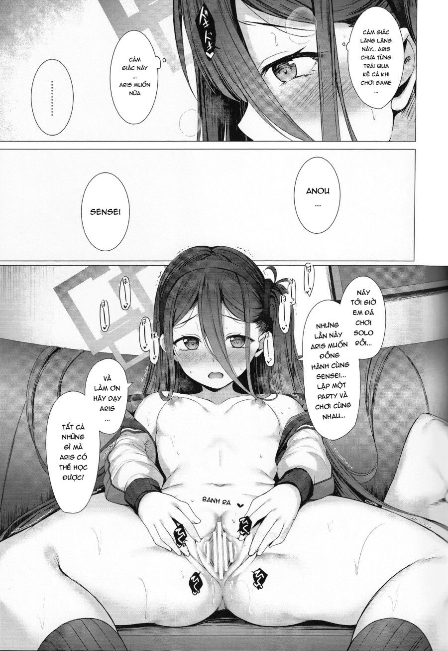 Aris Cũng Muốn Level-up Cơ! + Thầy Có Muốn Sử Dụng Vé Ưu Đãi Của Yuzu Không? Chương 2 page 11 - Giả Dược