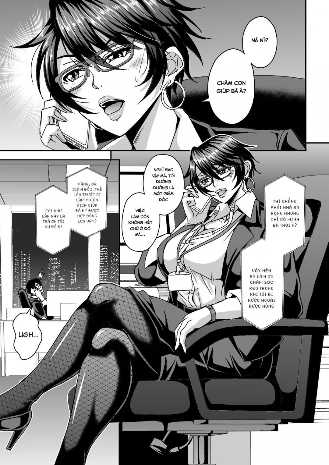 Arofour Dokushin Baricare Oba-san Ga Yuujin No Musuko Demo Aru Toshishita Danshi To No Kankei Ni Hamaru Hanashi Chương 1 page 2 - Giả Dược