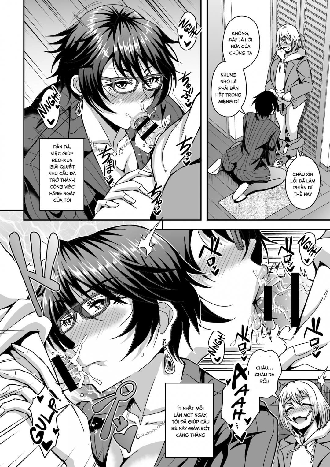 Arofour Dokushin Baricare Oba-san Ga Yuujin No Musuko Demo Aru Toshishita Danshi To No Kankei Ni Hamaru Hanashi Chương 1 page 15 - Giả Dược