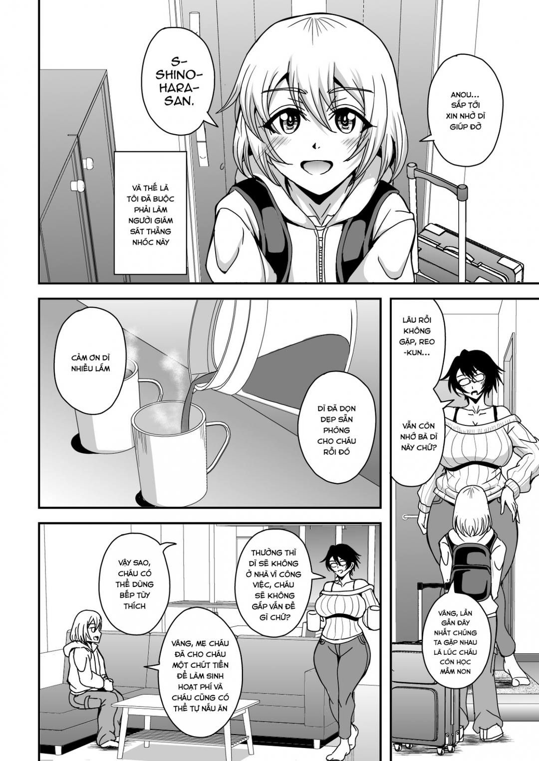 Arofour Dokushin Baricare Oba-san Ga Yuujin No Musuko Demo Aru Toshishita Danshi To No Kankei Ni Hamaru Hanashi Chương 1 page 3 - Giả Dược