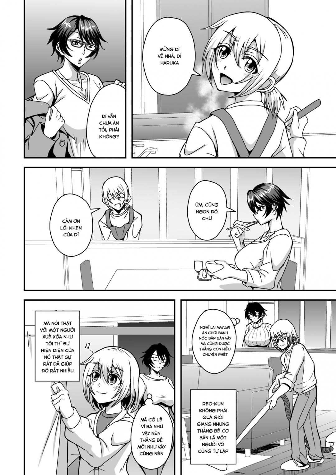 Arofour Dokushin Baricare Oba-san Ga Yuujin No Musuko Demo Aru Toshishita Danshi To No Kankei Ni Hamaru Hanashi Chương 1 page 5 - Giả Dược