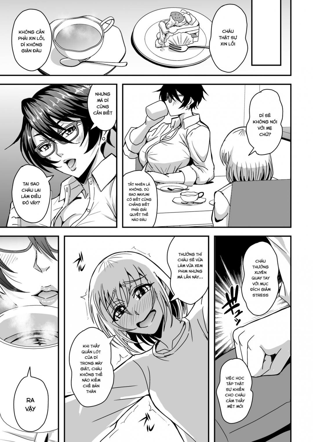 Arofour Dokushin Baricare Oba-san Ga Yuujin No Musuko Demo Aru Toshishita Danshi To No Kankei Ni Hamaru Hanashi Chương 1 page 8 - Giả Dược