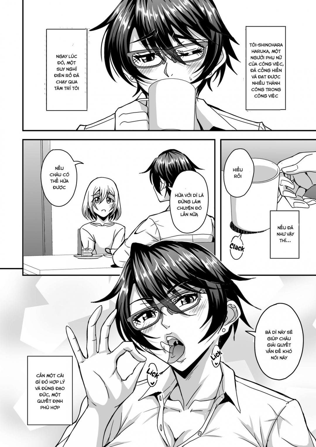 Arofour Dokushin Baricare Oba-san Ga Yuujin No Musuko Demo Aru Toshishita Danshi To No Kankei Ni Hamaru Hanashi Chương 1 page 9 - Giả Dược