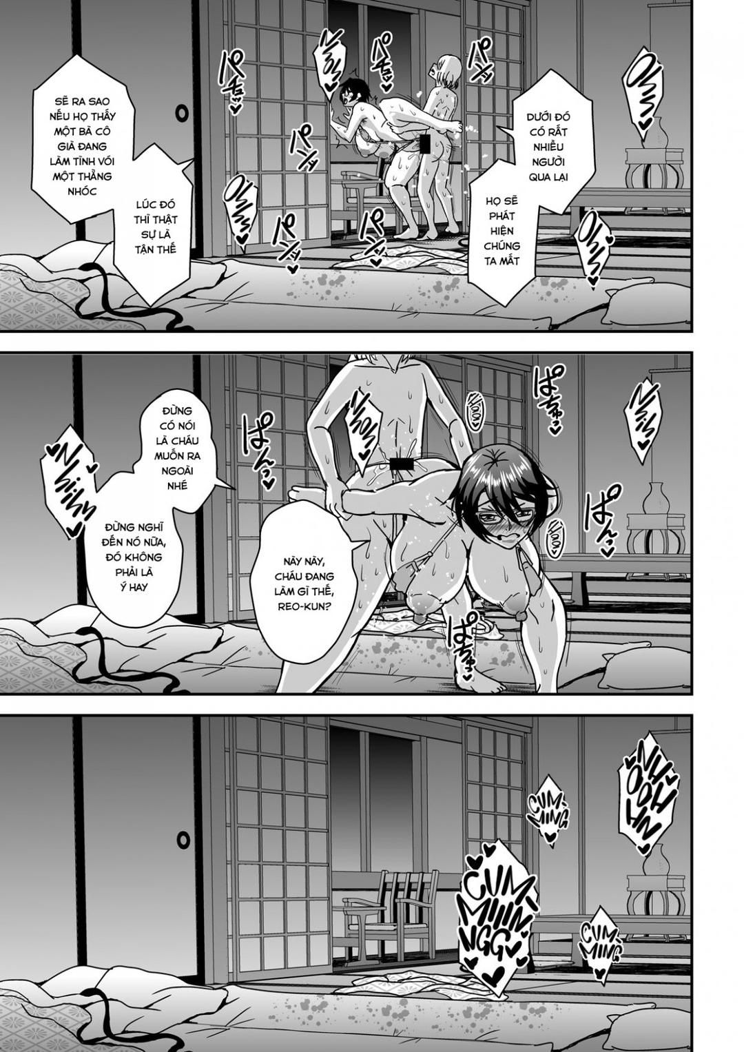 Arofour Dokushin Baricare Oba-san Ga Yuujin No Musuko Demo Aru Toshishita Danshi To No Kankei Ni Hamaru Hanashi Chương 2 page 50 - Giả Dược