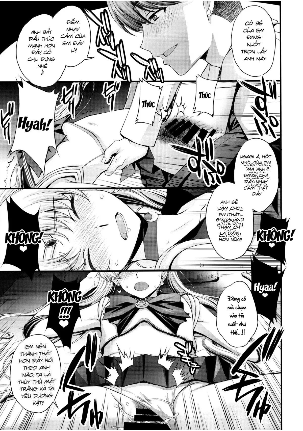 đọc truyện As Innocent As A Bunny! The Pretty Guardian Loses To The Dick! Oneshot ảnh 11 tại Giả Dược