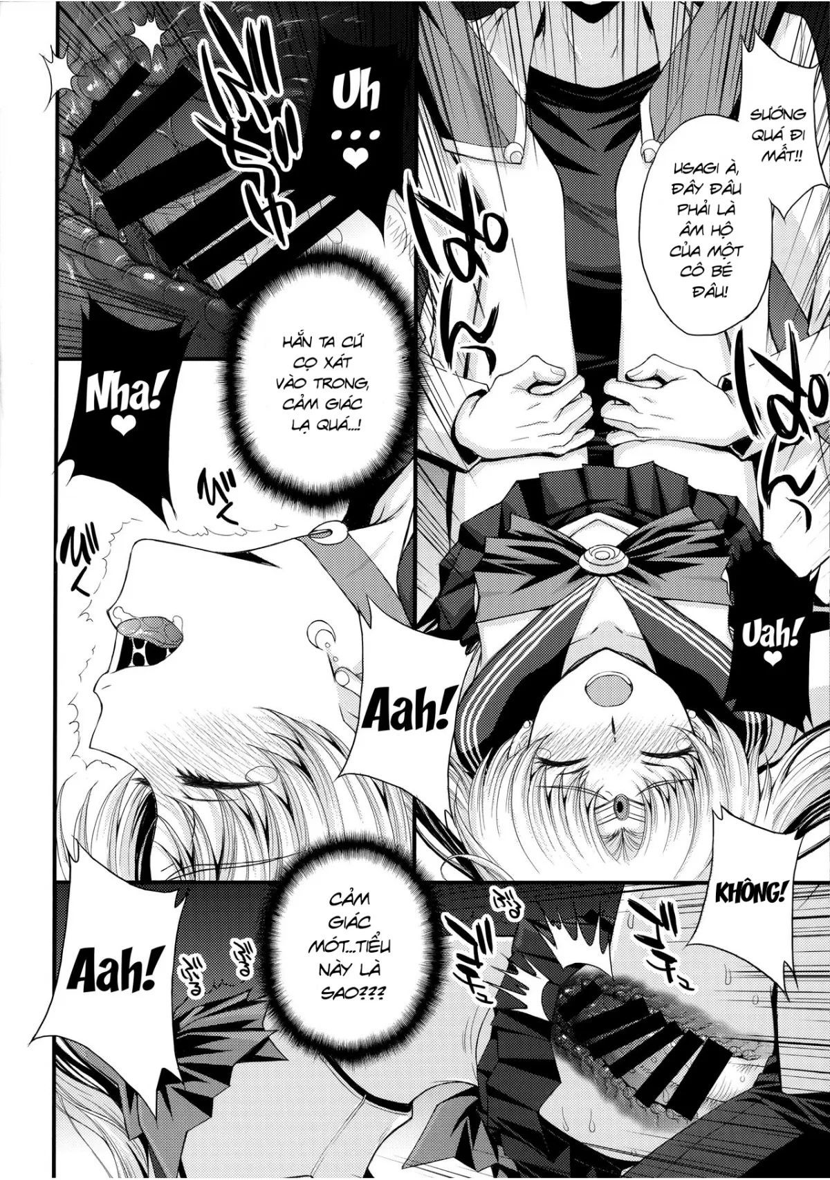 đọc truyện As Innocent As A Bunny! The Pretty Guardian Loses To The Dick! Oneshot ảnh 16 tại Giả Dược