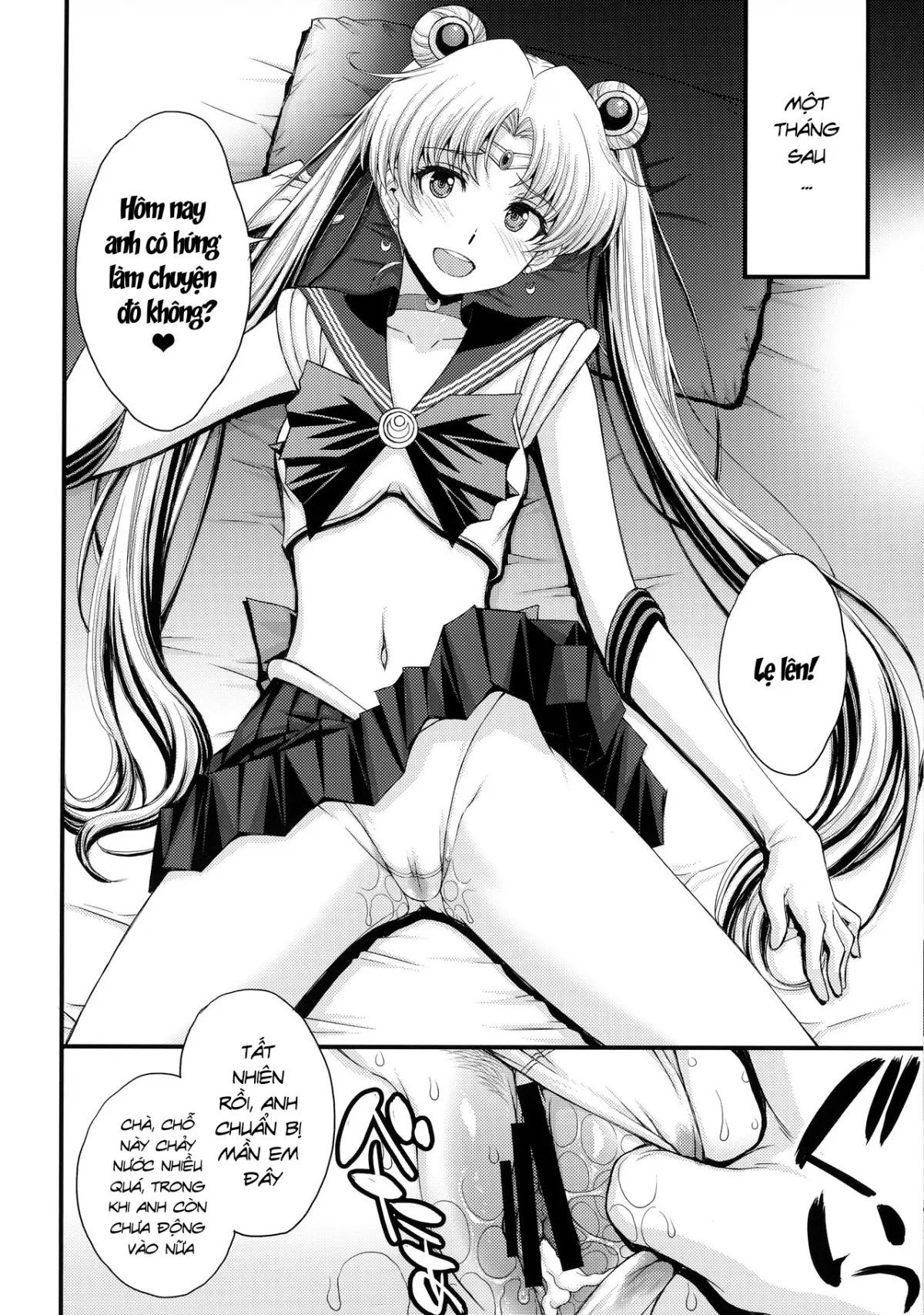 đọc truyện As Innocent As A Bunny! The Pretty Guardian Loses To The Dick! Oneshot ảnh 20 tại Giả Dược