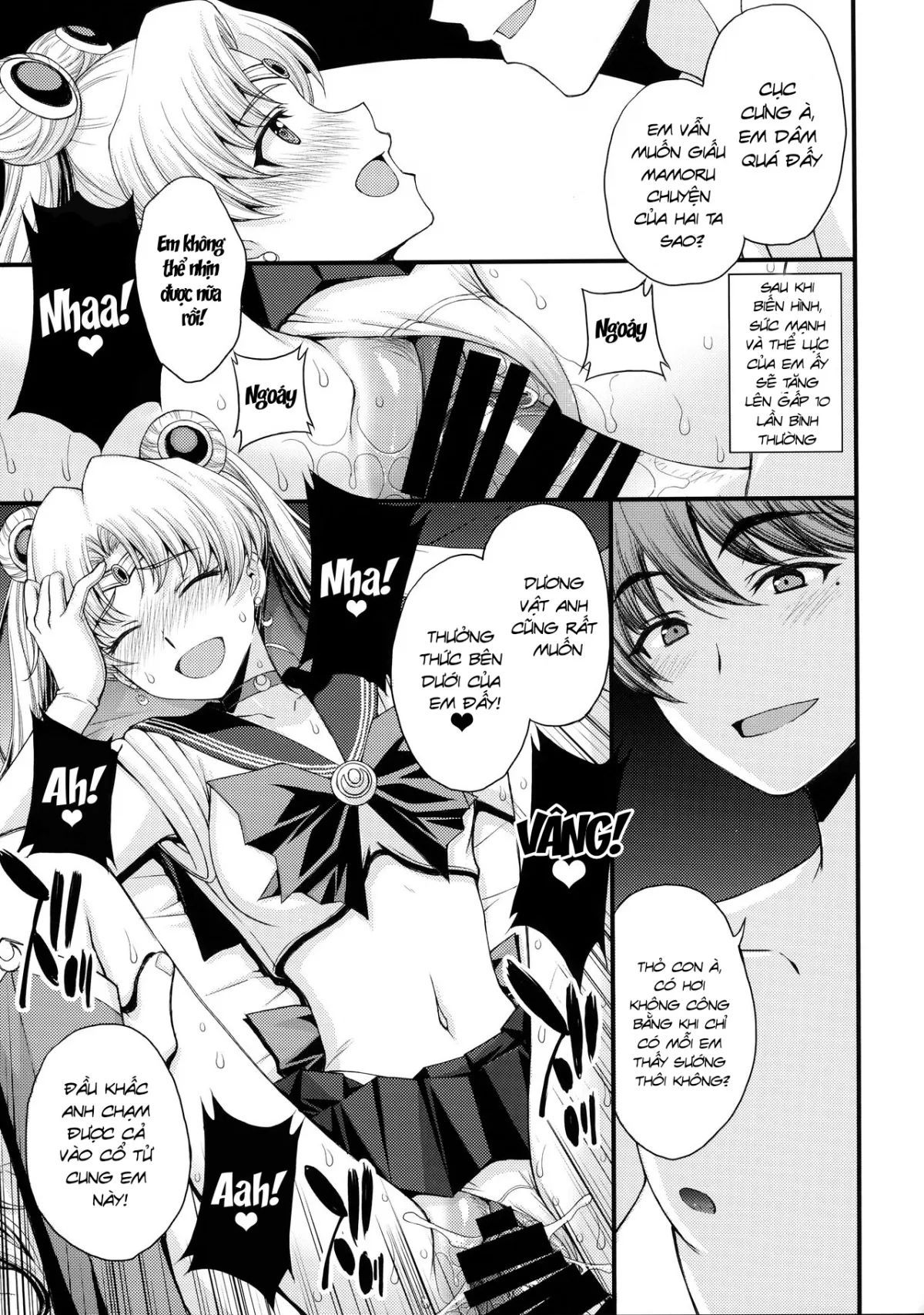 đọc truyện As Innocent As A Bunny! The Pretty Guardian Loses To The Dick! Oneshot ảnh 21 tại Giả Dược