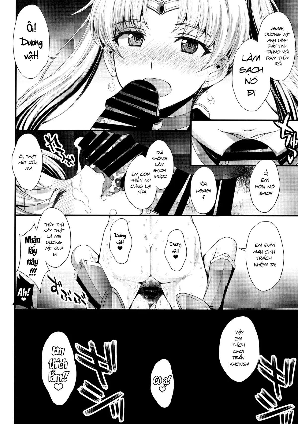 đọc truyện As Innocent As A Bunny! The Pretty Guardian Loses To The Dick! Oneshot ảnh 24 tại Giả Dược