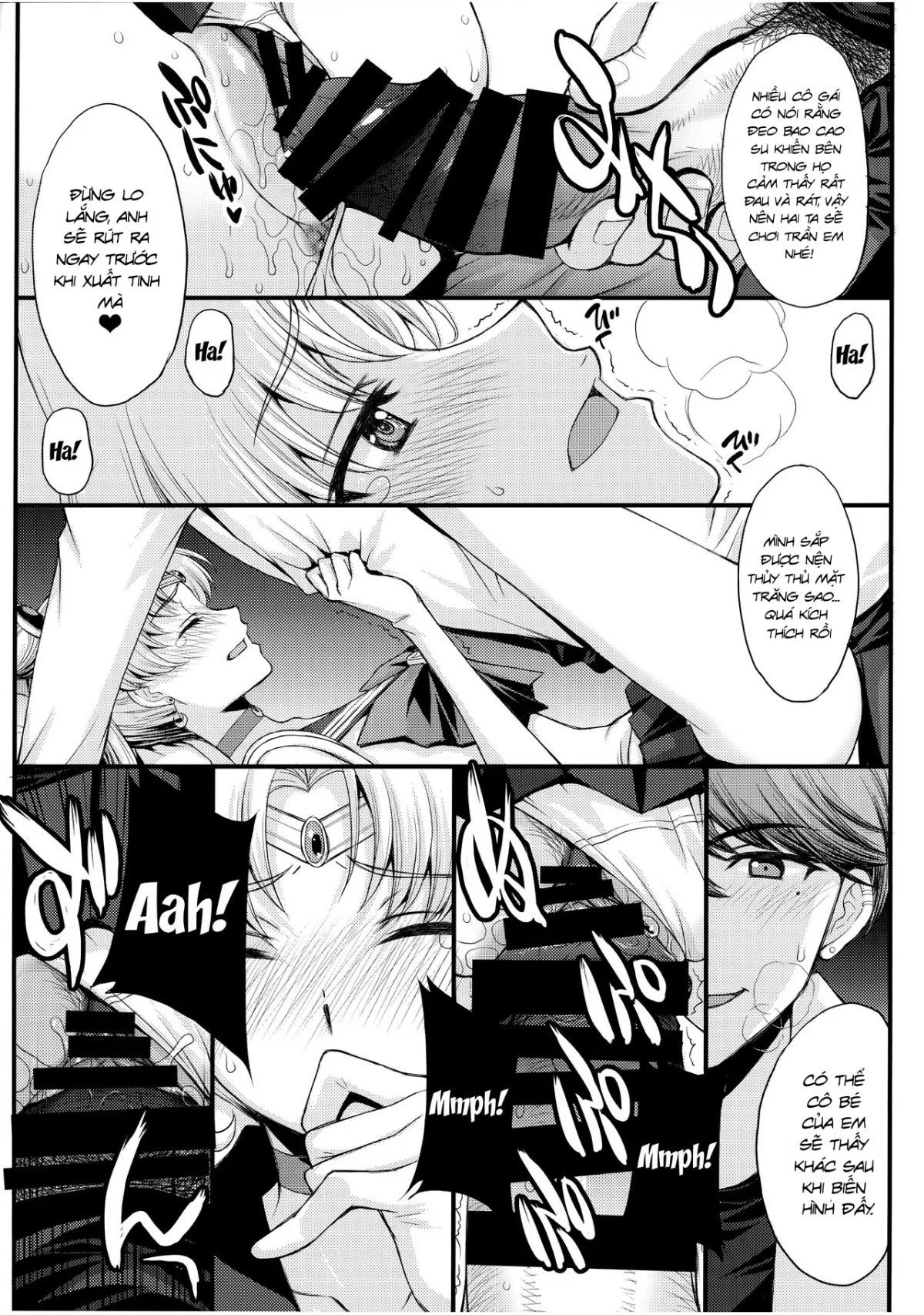 đọc truyện As Innocent As A Bunny! The Pretty Guardian Loses To The Dick! Oneshot ảnh 10 tại Giả Dược