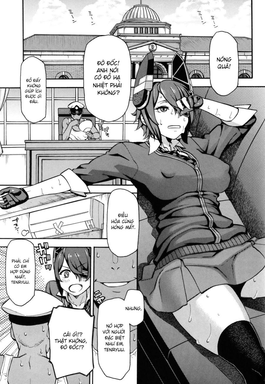 đọc truyện Asedaku Tenryuu (kantai Collection -kancolle-) Oneshot ảnh 3 tại Thiên Thai Truyện
