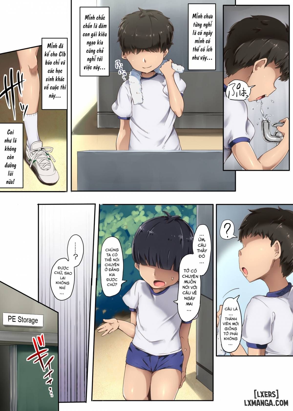 đọc truyện Ashidorei Ni Natta Danshi Rikujoubu Chương 1 ảnh 5 tại Thiên Thai Truyện