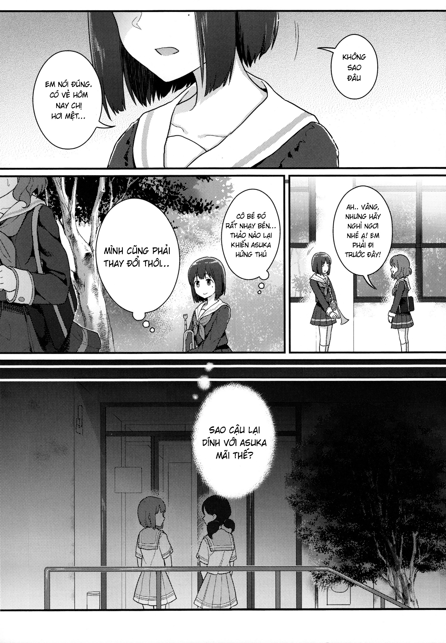 đọc truyện Asuka-senpai To Kaori-senpai No Hyaku Gappon Desu Chương 1 ảnh 18 tại Thiên Thai Truyện