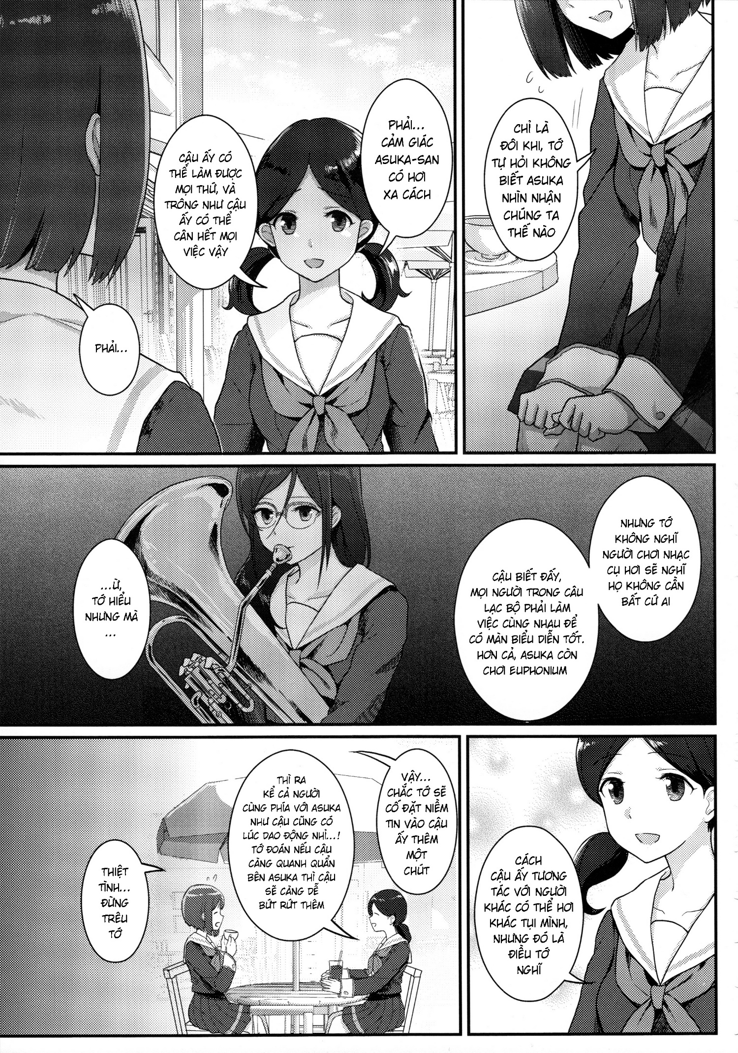 đọc truyện Asuka-senpai To Kaori-senpai No Hyaku Gappon Desu Chương 1 ảnh 21 tại Thiên Thai Truyện