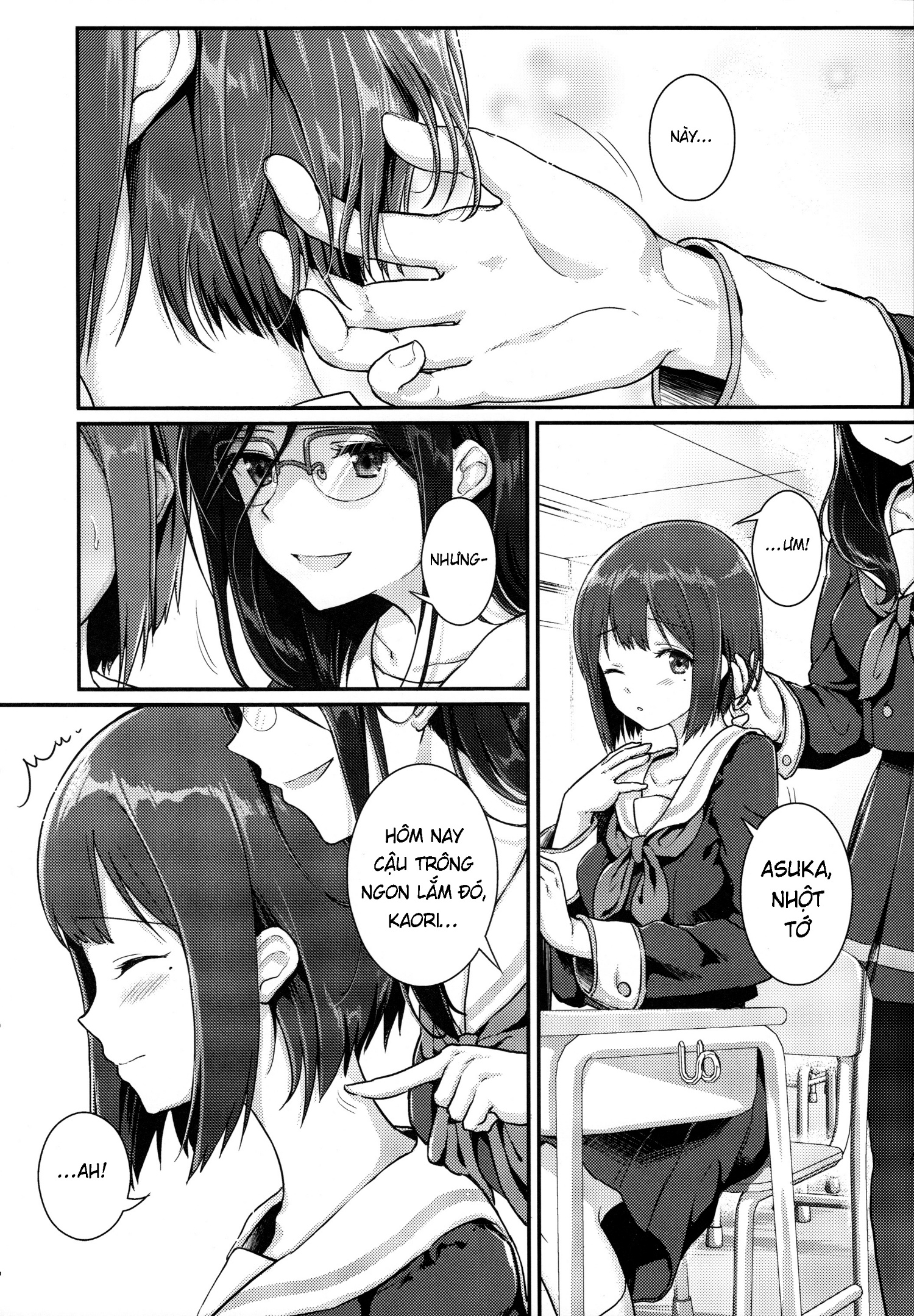 đọc truyện Asuka-senpai To Kaori-senpai No Hyaku Gappon Desu Chương 1 ảnh 4 tại Thiên Thai Truyện