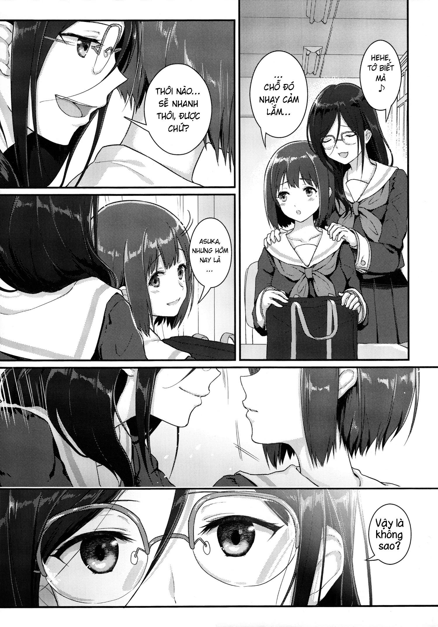 đọc truyện Asuka-senpai To Kaori-senpai No Hyaku Gappon Desu Chương 1 ảnh 5 tại Thiên Thai Truyện