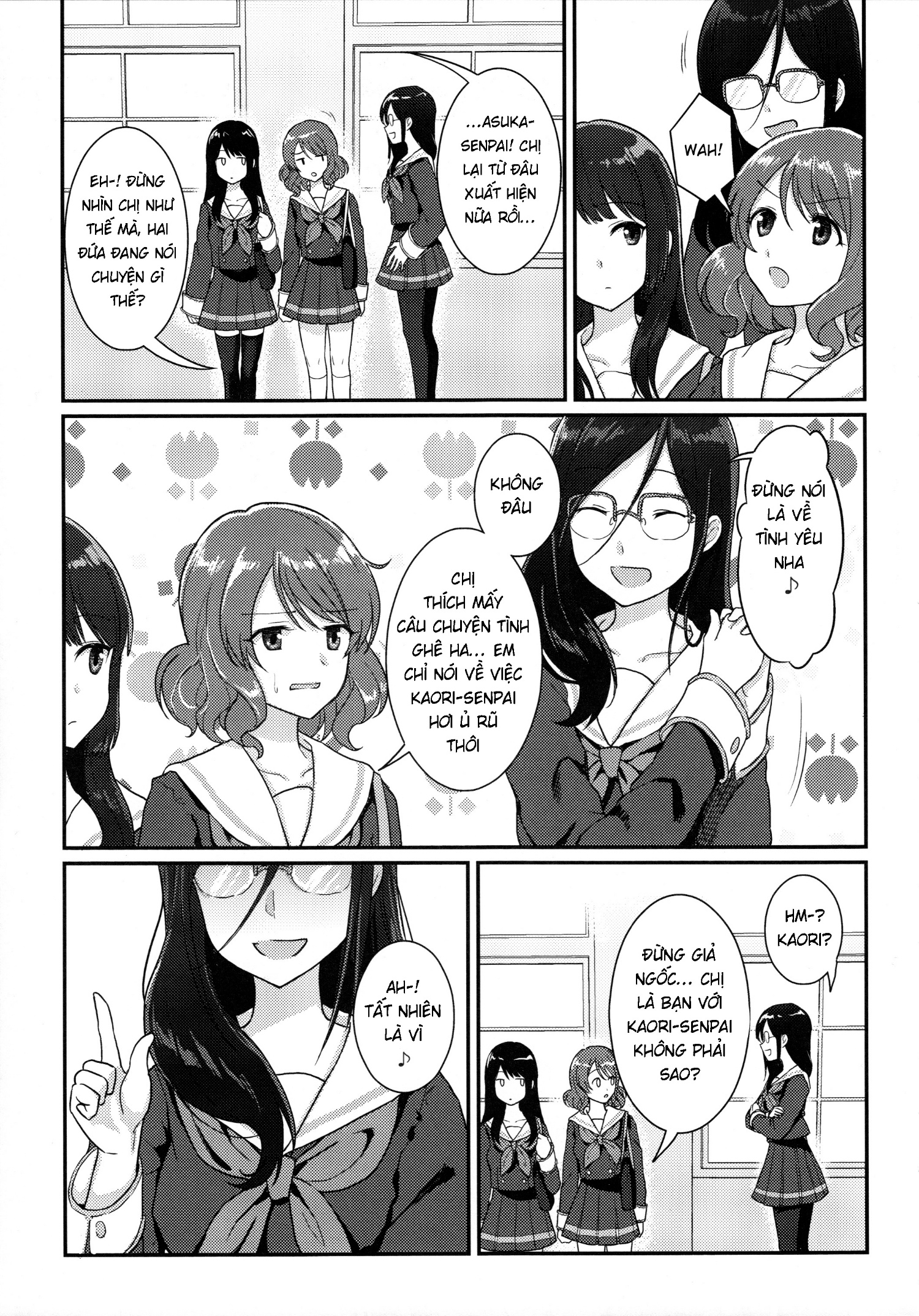 đọc truyện Asuka-senpai To Kaori-senpai No Hyaku Gappon Desu Chương 1 ảnh 9 tại Thiên Thai Truyện