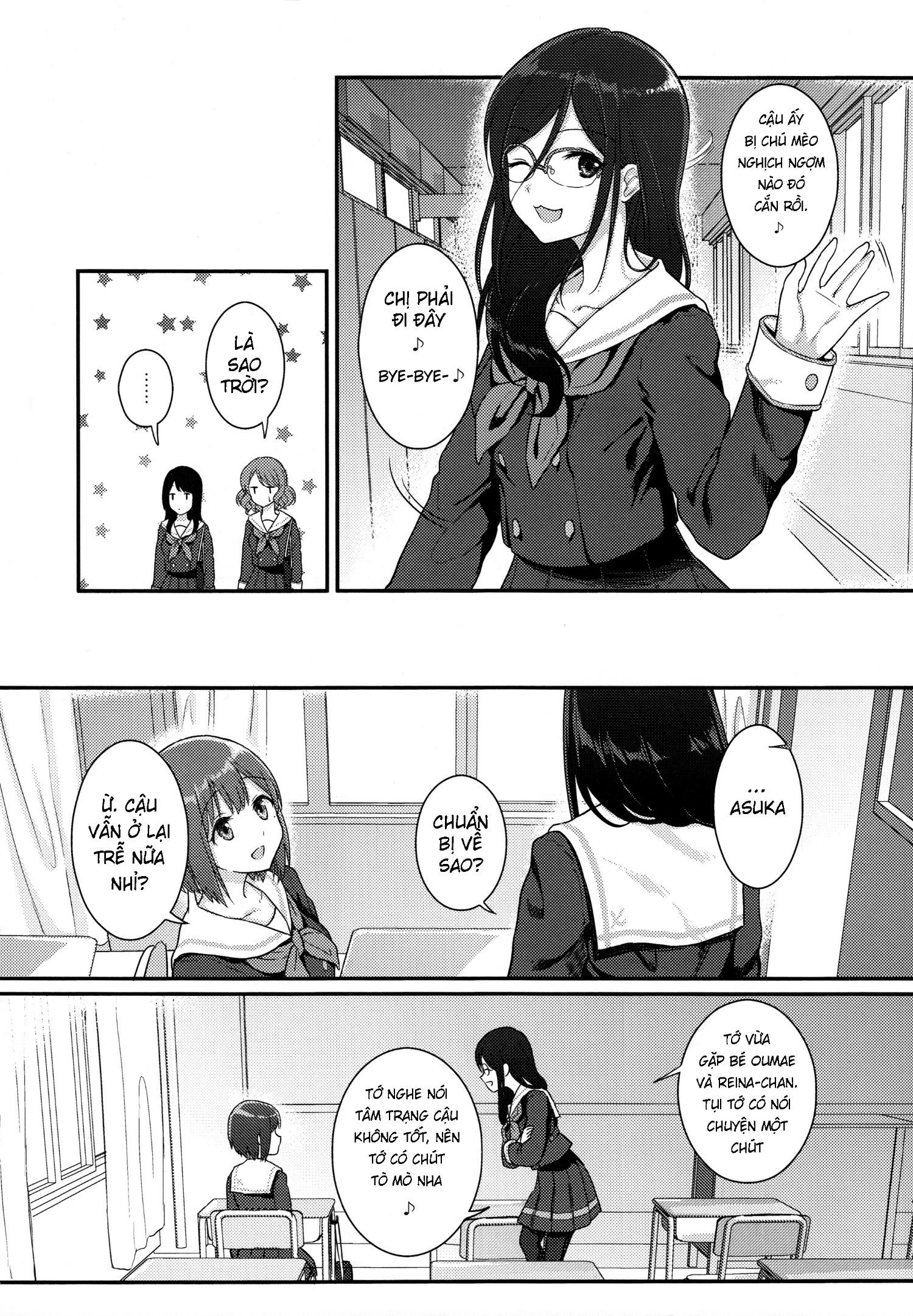 đọc truyện Asuka-senpai To Kaori-senpai No Hyaku Gappon Desu Chương 1 ảnh 10 tại Thiên Thai Truyện