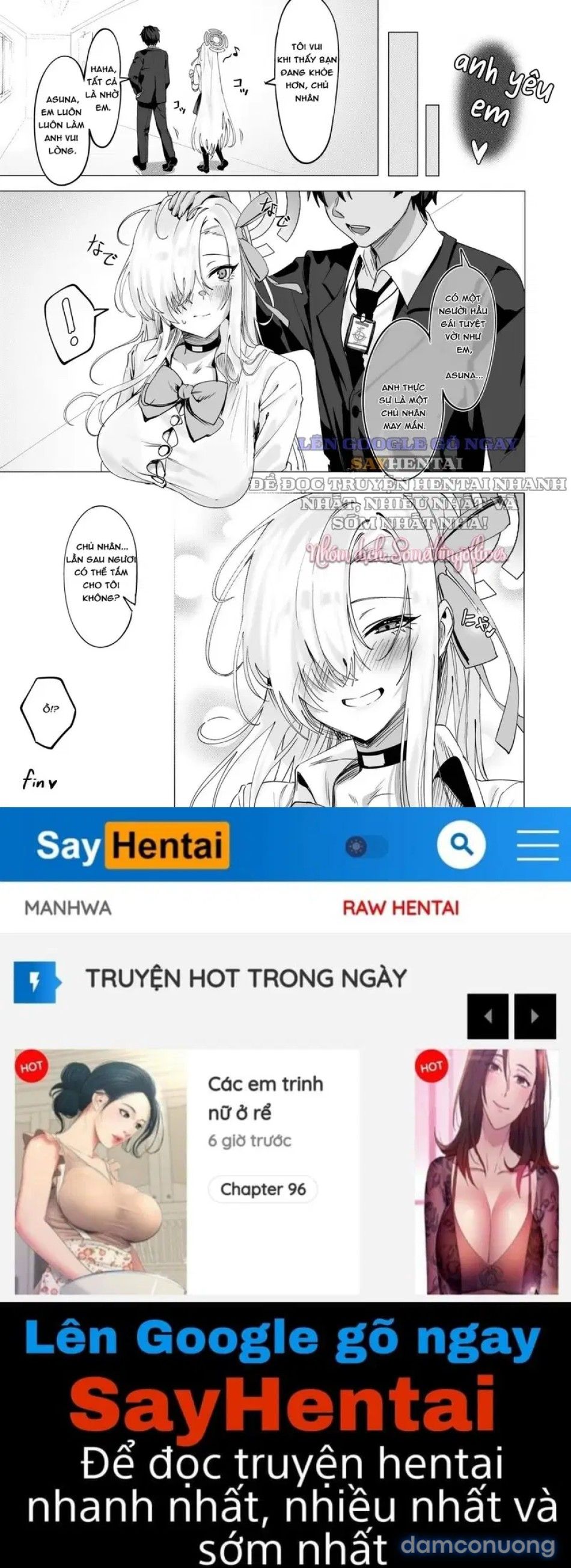 đọc truyện Asuna Muốn Làm Chủ Nhân Của Mình Vui Lên Chương 1 ảnh 12 tại Thiên Thai Truyện