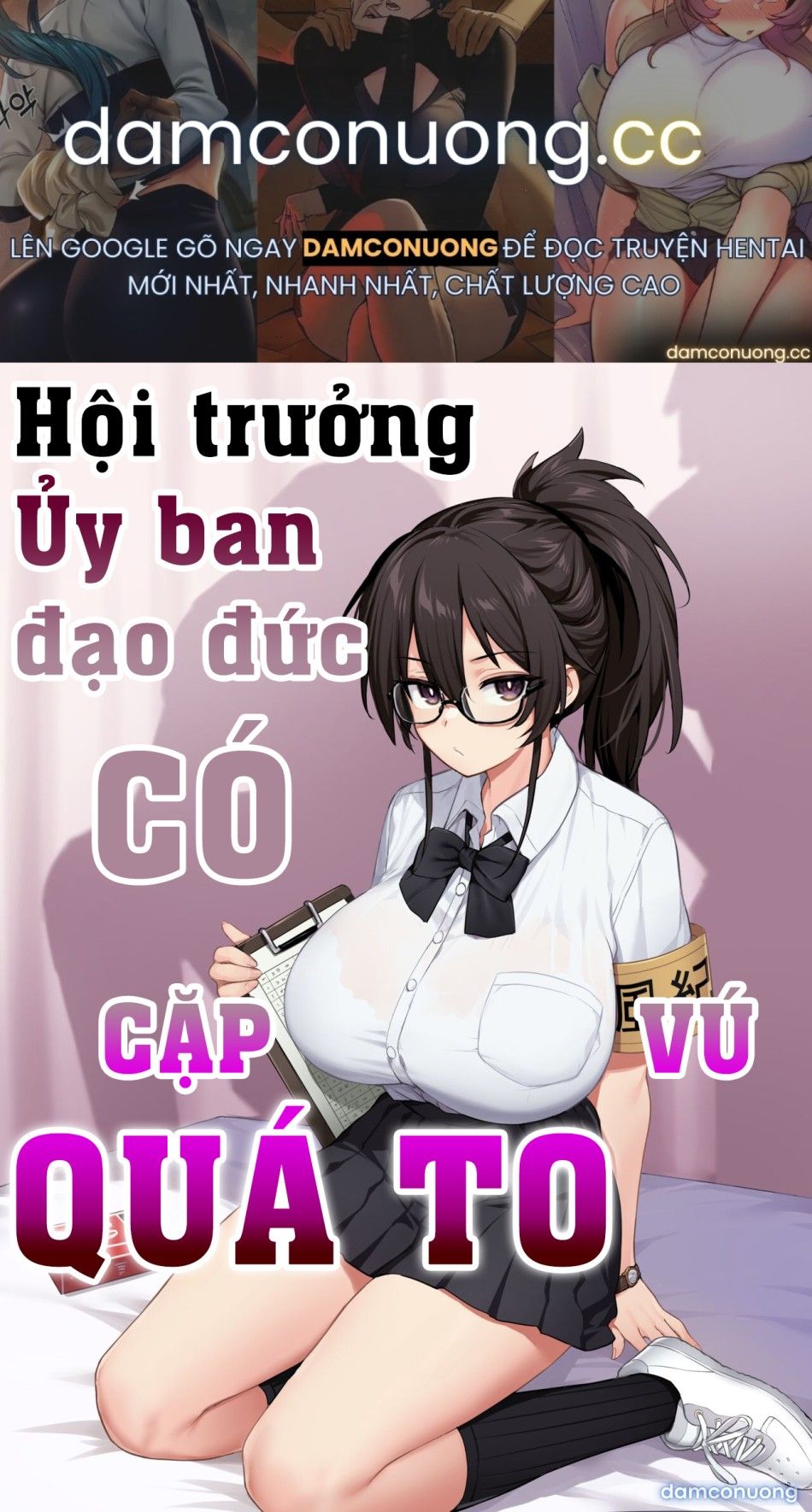 đọc truyện Atarashii Fuuki Iinchou Wa Kyonyuu Sugiru Ken Chương 1 ảnh 2 tại Thiên Thai Truyện