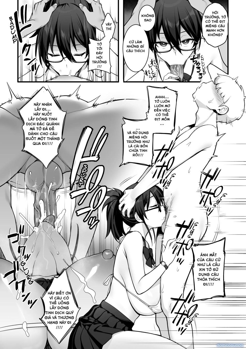 đọc truyện Atarashii Fuuki Iinchou Wa Kyonyuu Sugiru Ken Chương 1 ảnh 34 tại Thiên Thai Truyện