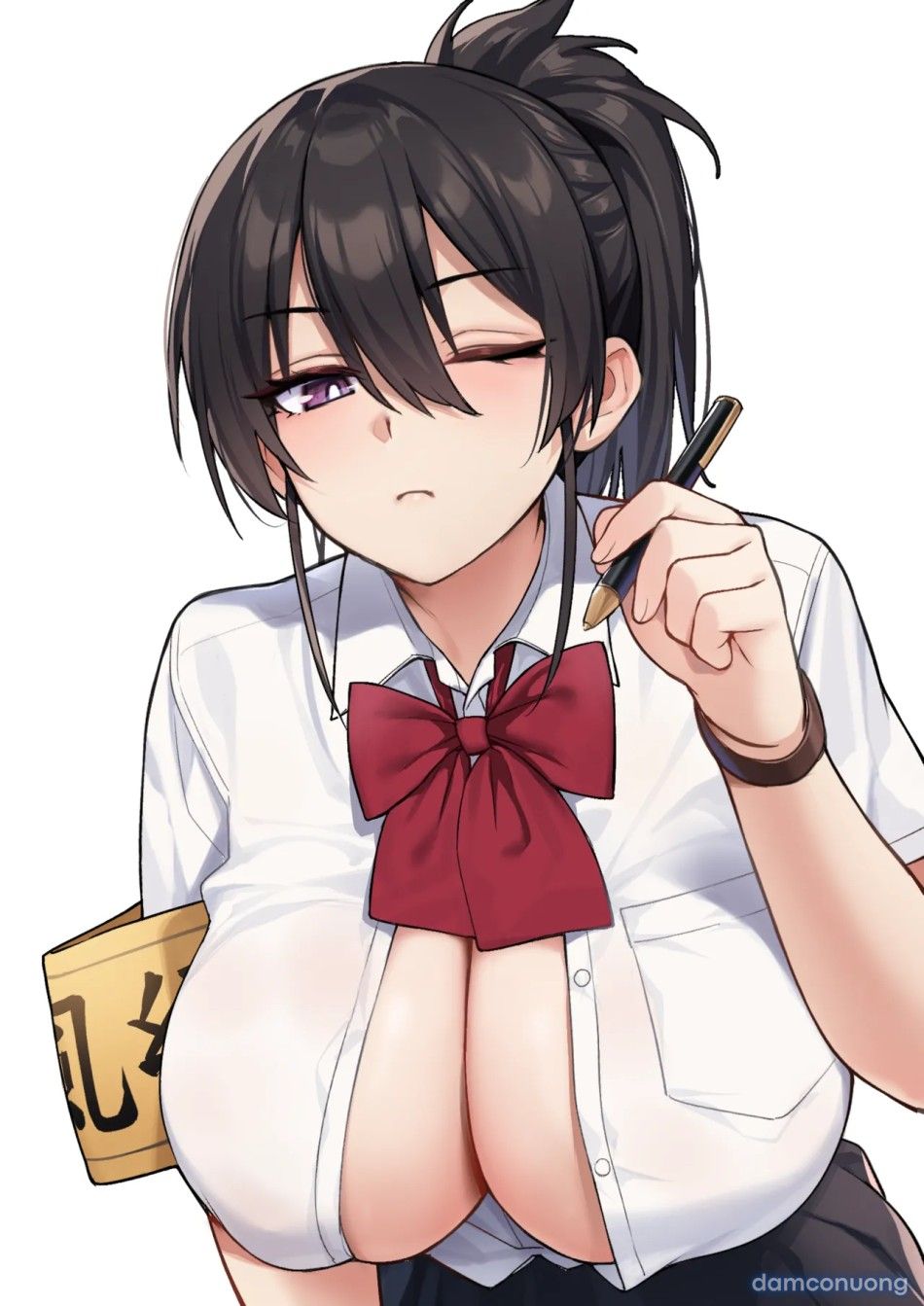 đọc truyện Atarashii Fuuki Iinchou Wa Kyonyuu Sugiru Ken Chương 1 ảnh 43 tại Thiên Thai Truyện