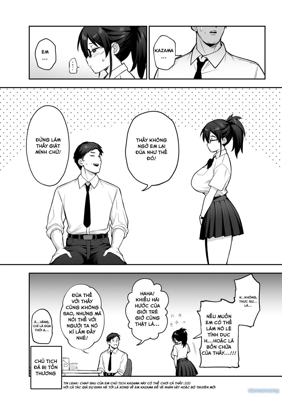 đọc truyện Atarashii Fuuki Iinchou Wa Kyonyuu Sugiru Ken Chương 2 ảnh 40 tại Thiên Thai Truyện