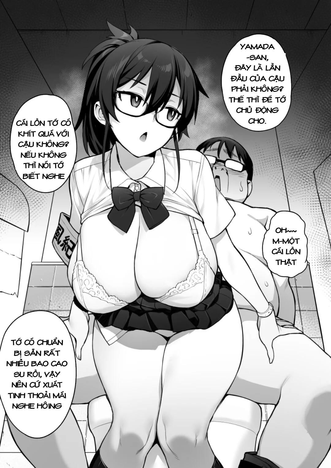 Atarashii Fuuki Iinchou Wa Mune Ga Ookii To Iu Uwasa Ga Aru Chương 1 page 14 - Giả Dược