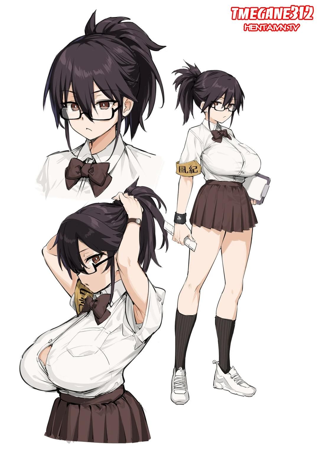 Atarashii Fuuki Iinchou Wa Mune Ga Ookii To Iu Uwasa Ga Aru Chương 1 page 6 - Giả Dược