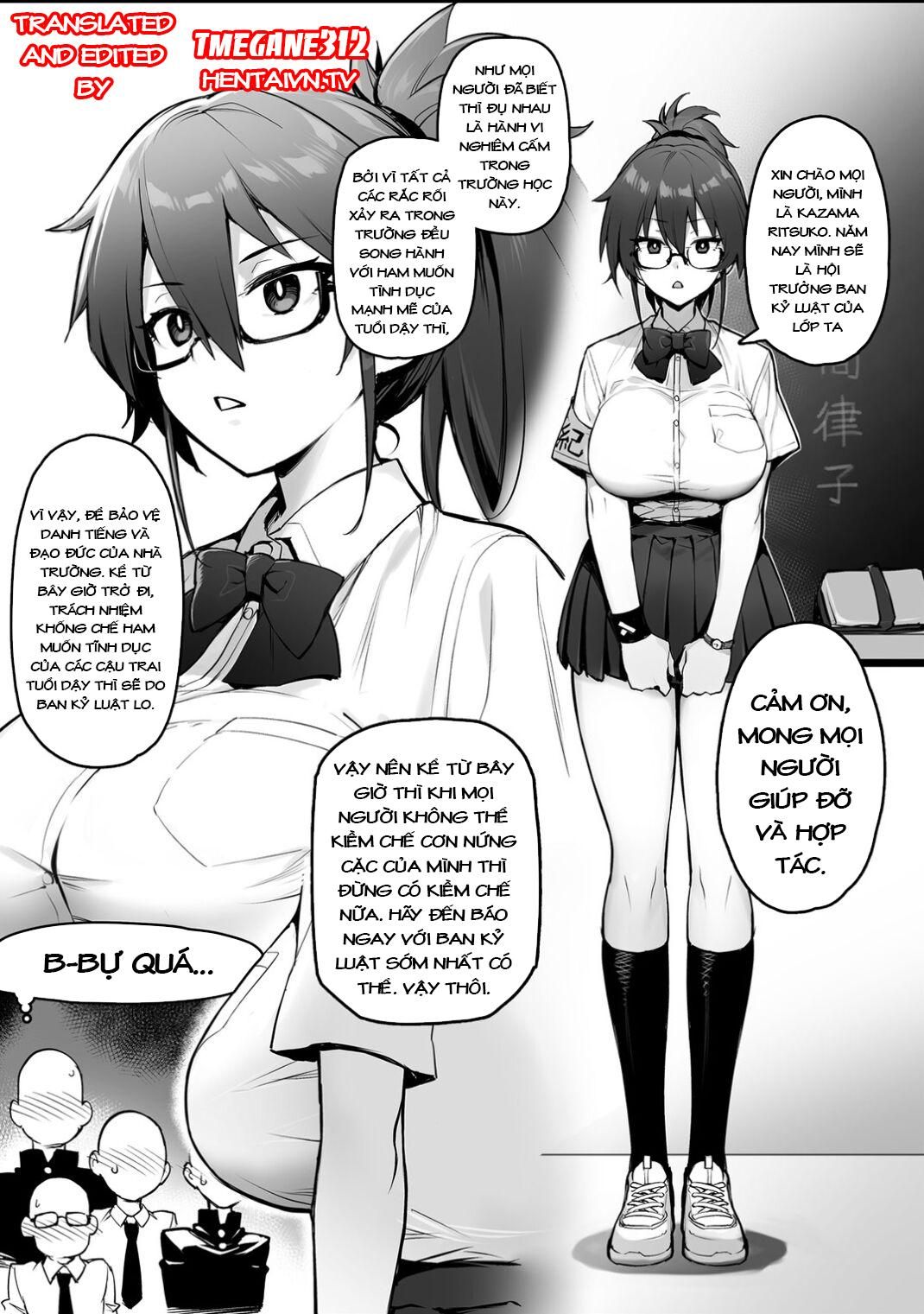 Atarashii Fuuki Iinchou Wa Mune Ga Ookii To Iu Uwasa Ga Aru Chương 1 page 7 - Giả Dược