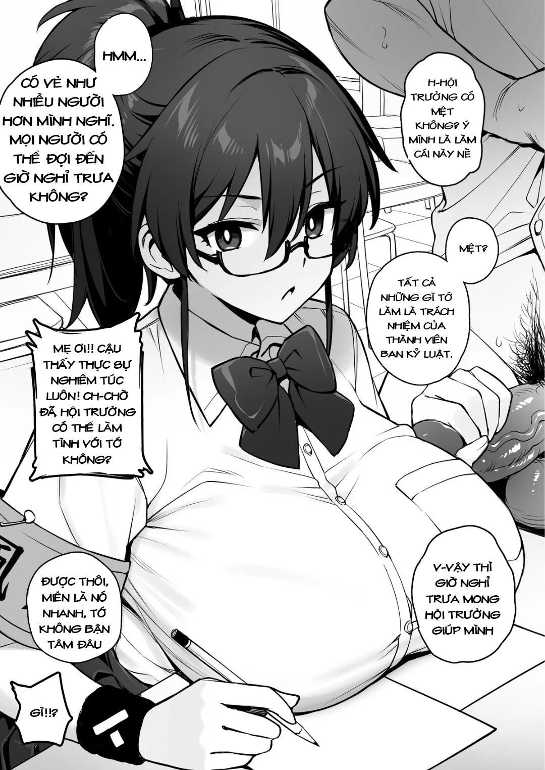 Atarashii Fuuki Iinchou Wa Mune Ga Ookii To Iu Uwasa Ga Aru Chương 1 page 8 - Giả Dược