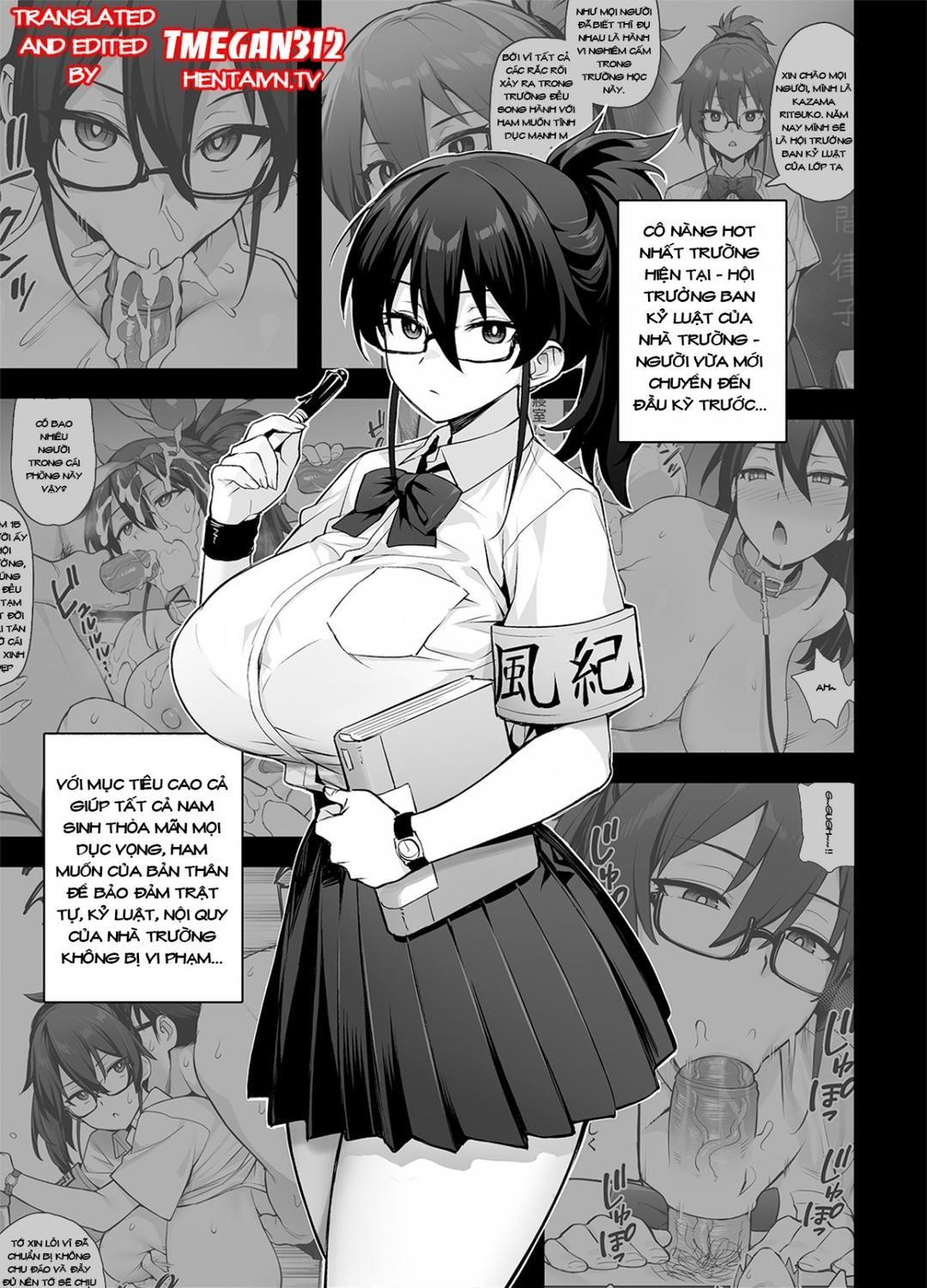 Atarashii Fuuki Iinchou Wa Mune Ga Ookii To Iu Uwasa Ga Aru Chương 2 page 9 - Giả Dược