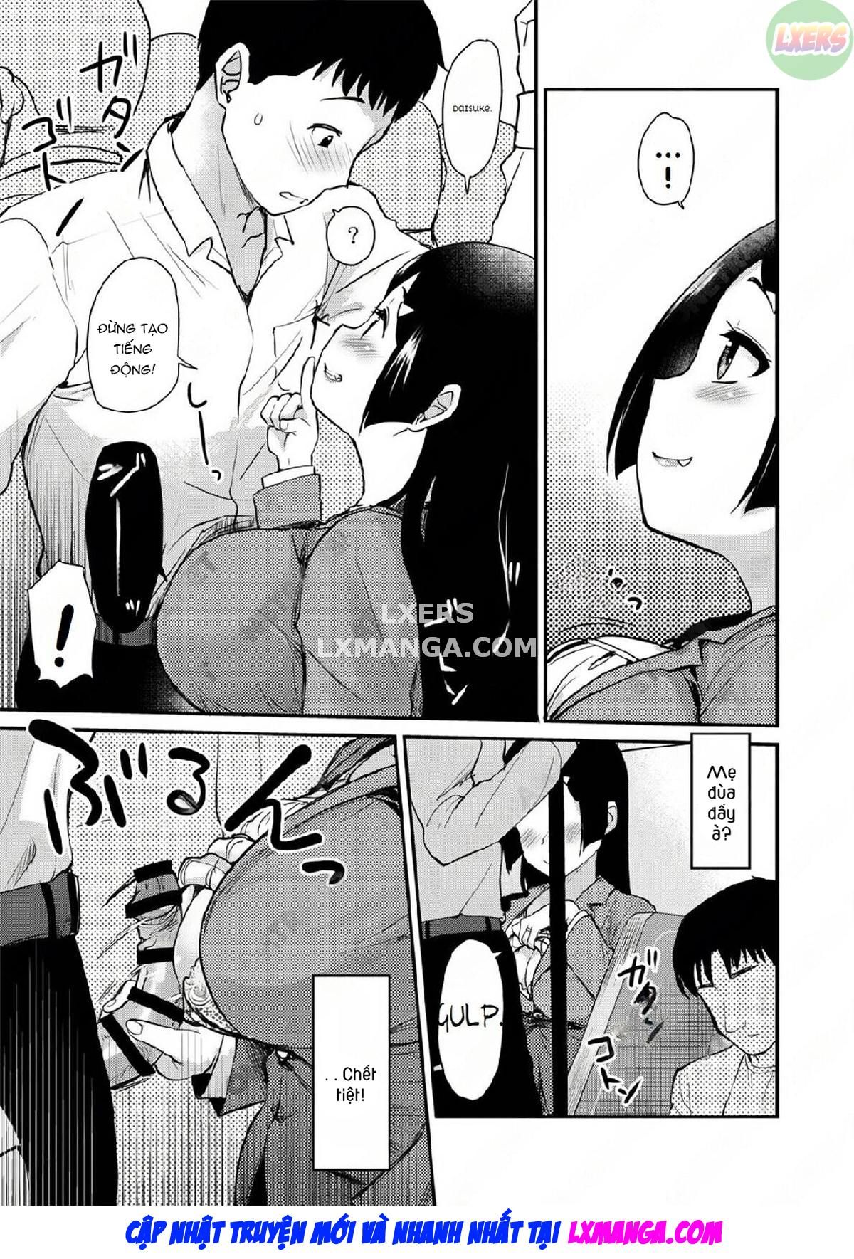 đọc truyện Atarashiku Dekita Mama Ga Ero Sugiru Nichijou Oneshot ảnh 12 tại Giả Dược