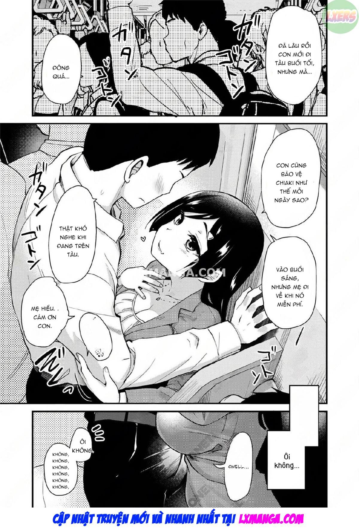 đọc truyện Atarashiku Dekita Mama Ga Ero Sugiru Nichijou Oneshot ảnh 10 tại Giả Dược