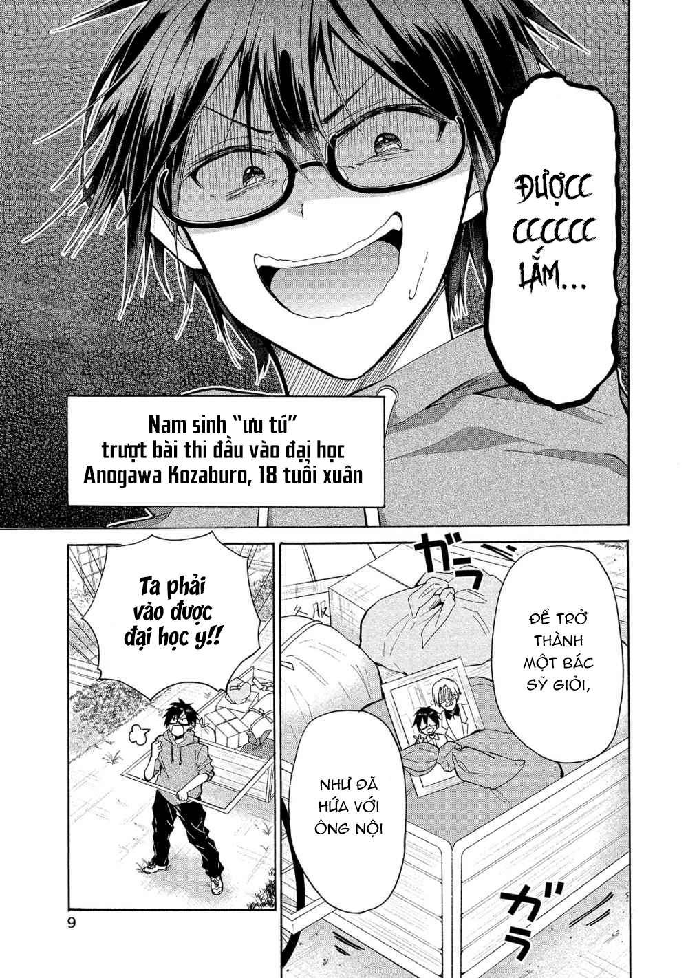 Ba Chị Em Nhà Này Đang Cố Quyến Rũ Tôi!! Chương 1 page 11 - Giả Dược