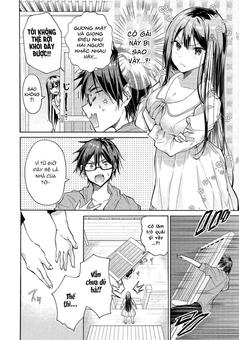 Ba Chị Em Nhà Này Đang Cố Quyến Rũ Tôi!! Chương 1 page 18 - Giả Dược