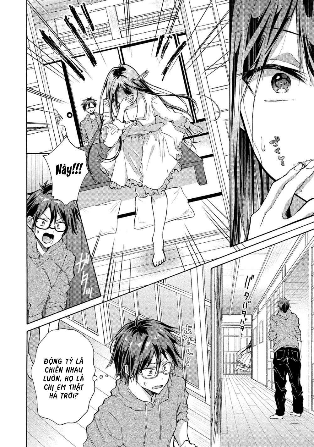 Ba Chị Em Nhà Này Đang Cố Quyến Rũ Tôi!! Chương 1 page 26 - Giả Dược