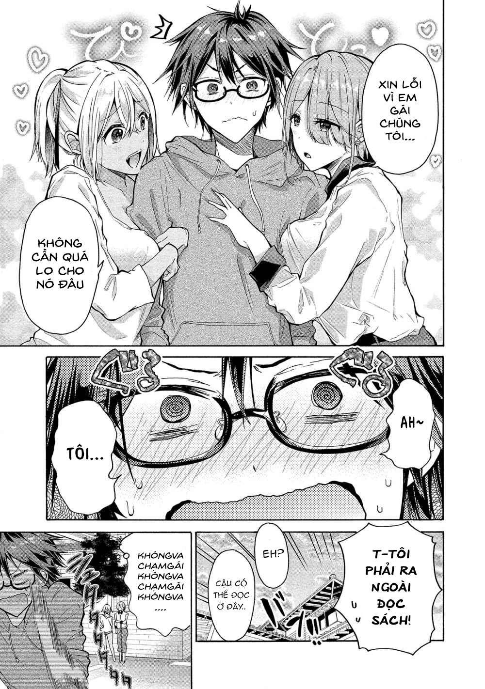 Ba Chị Em Nhà Này Đang Cố Quyến Rũ Tôi!! Chương 1 page 27 - Giả Dược