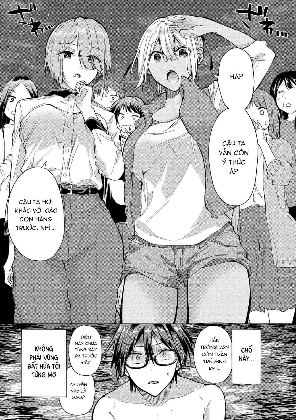 Ba Chị Em Nhà Này Đang Cố Quyến Rũ Tôi!! Chương 1 page 40 - Giả Dược