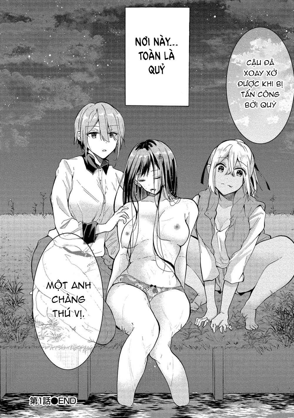 Ba Chị Em Nhà Này Đang Cố Quyến Rũ Tôi!! Chương 1 page 41 - Giả Dược