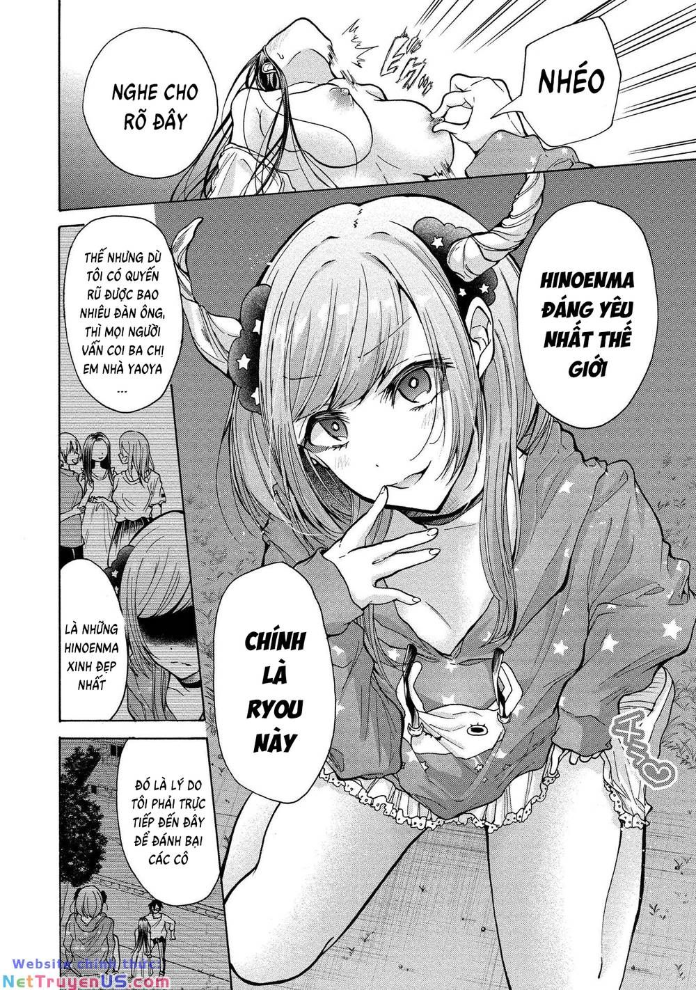 Ba Chị Em Nhà Này Đang Cố Quyến Rũ Tôi!! Chương 10 page 16 - Giả Dược