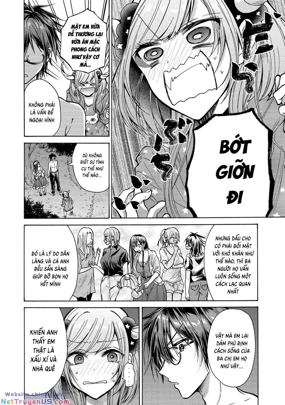 Ba Chị Em Nhà Này Đang Cố Quyến Rũ Tôi!! Chương 10 page 26 - Giả Dược