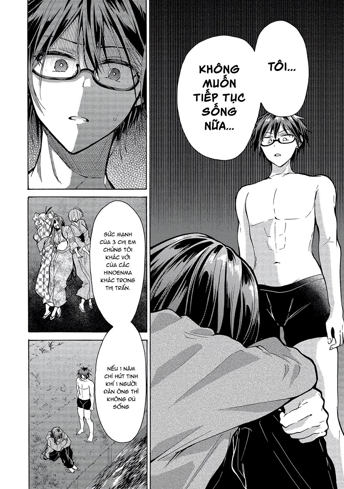 Ba Chị Em Nhà Này Đang Cố Quyến Rũ Tôi!! Chương 2 page 16 - Giả Dược