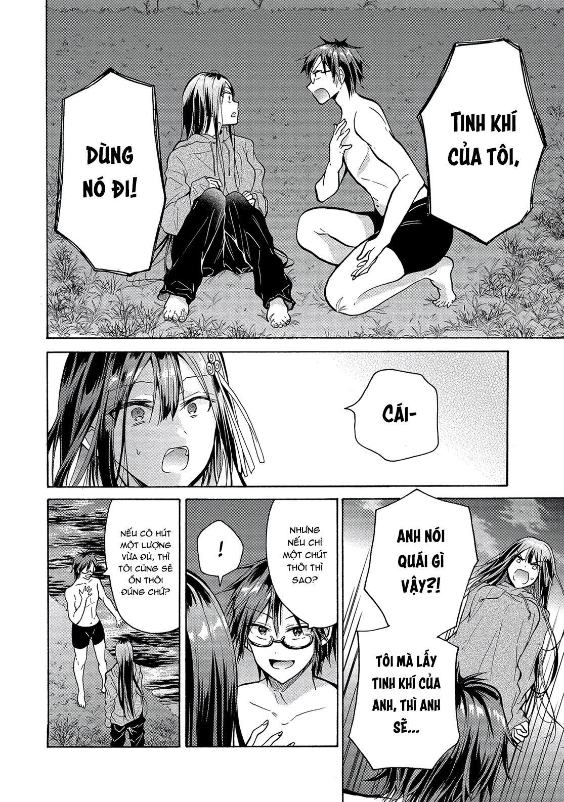 Ba Chị Em Nhà Này Đang Cố Quyến Rũ Tôi!! Chương 2 page 22 - Giả Dược