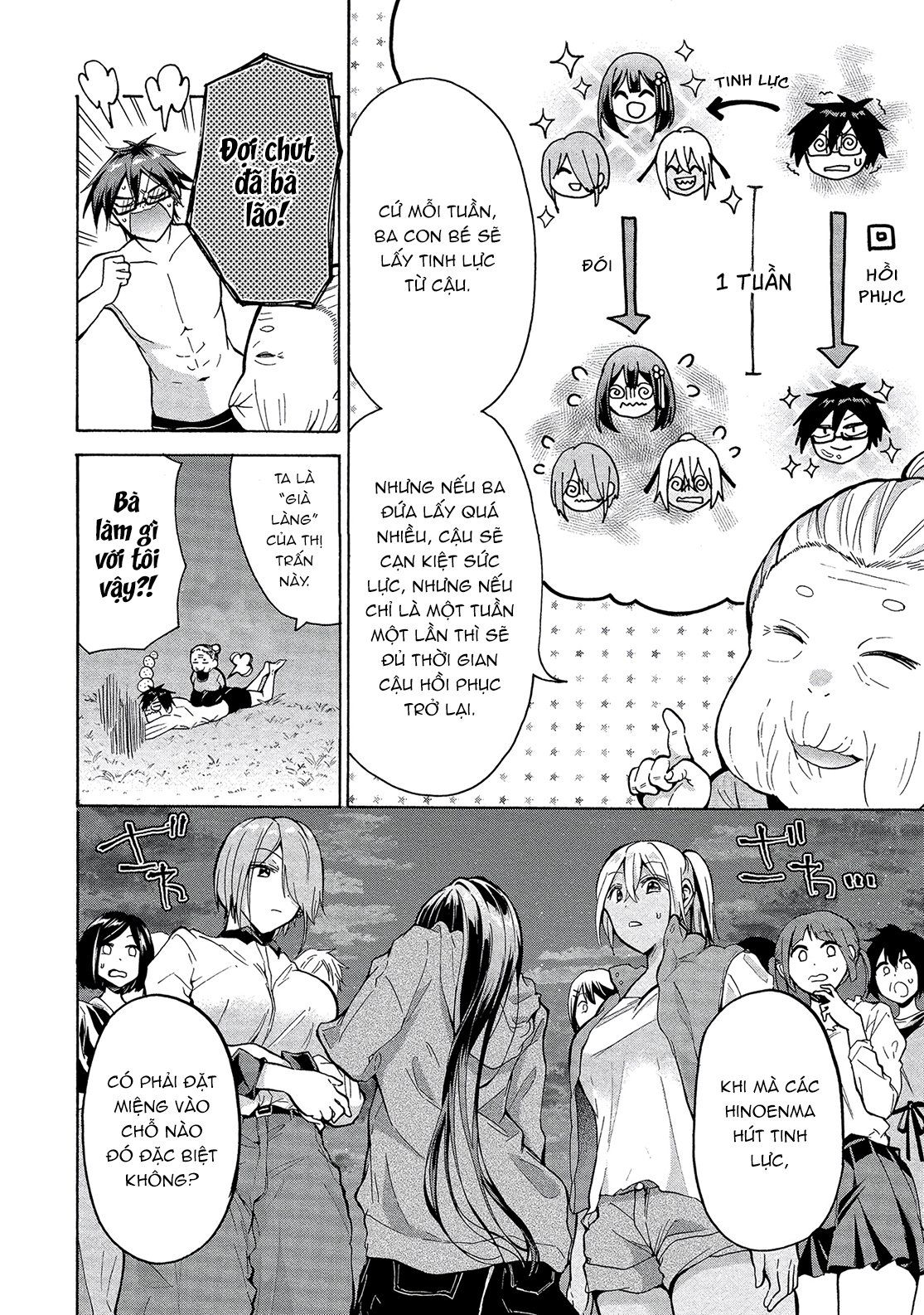 Ba Chị Em Nhà Này Đang Cố Quyến Rũ Tôi!! Chương 2 page 27 - Giả Dược