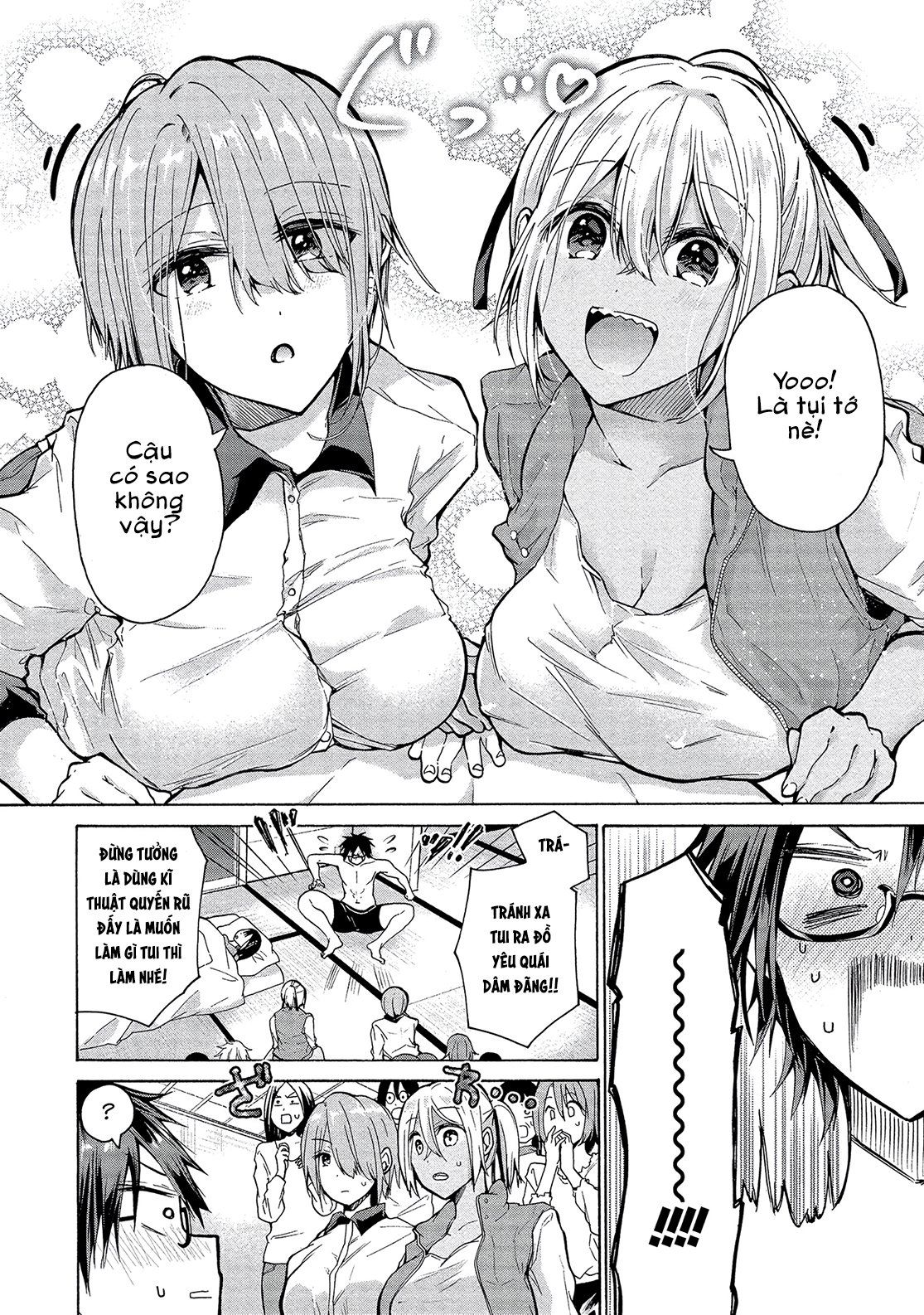 Ba Chị Em Nhà Này Đang Cố Quyến Rũ Tôi!! Chương 2 page 6 - Giả Dược