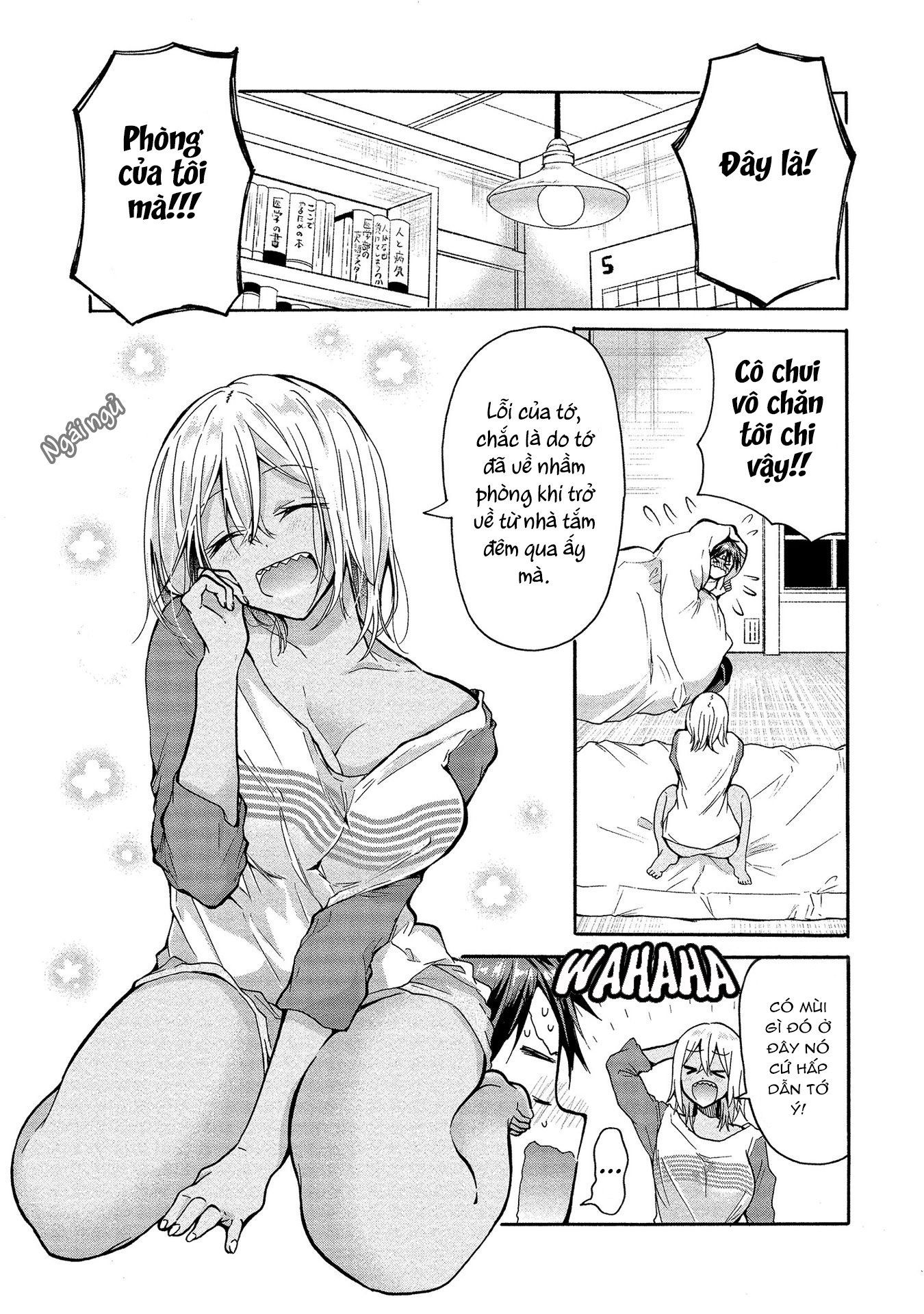 Ba Chị Em Nhà Này Đang Cố Quyến Rũ Tôi!! Chương 3 page 5 - Giả Dược